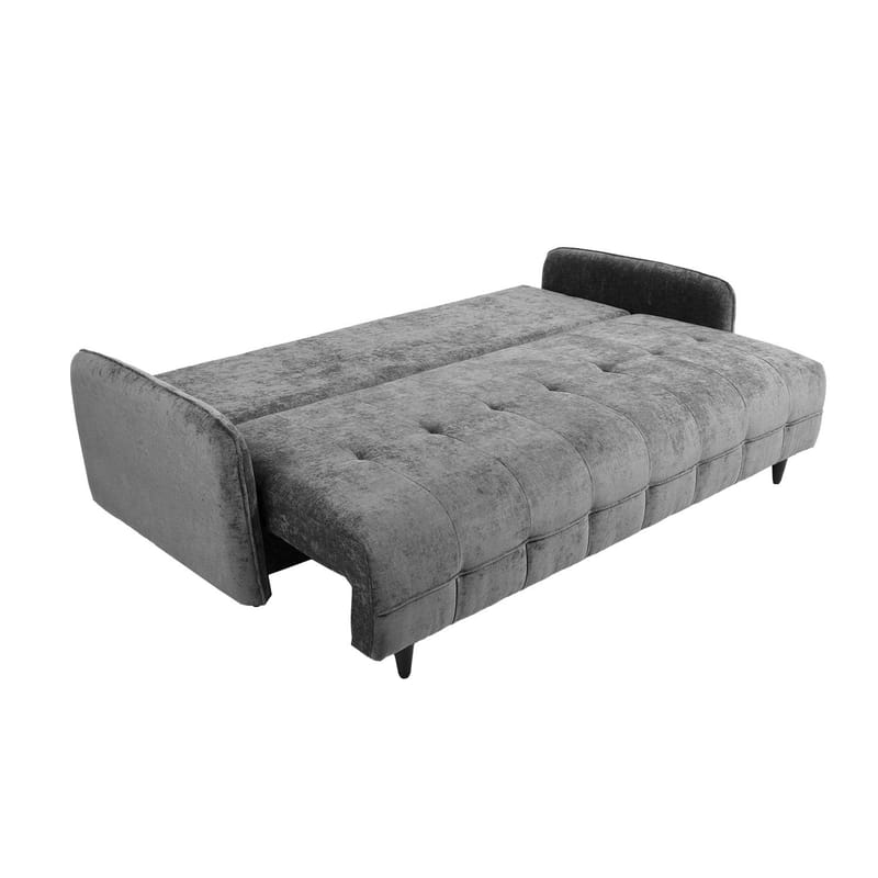 Sovesofa HOME4YOU Sarita 3-seter Grå - Grå - Møbler - Sofaer - Sovesofaer