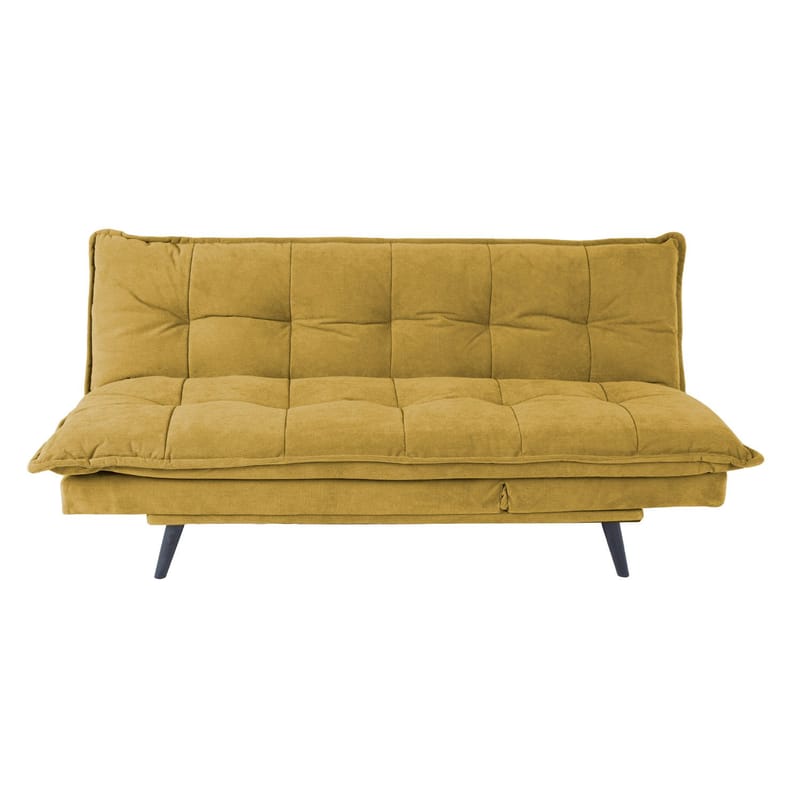 Sovesofa HOME4YOU Spry 193x92x89 cm Gul - gul - Møbler - Sofaer - Sovesofaer