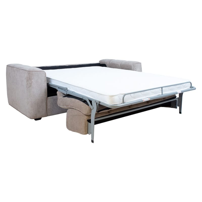 Sovesofa HOME4YOU Stella med fjærmadrass Beige - Beige - Møbler - Sofaer - Sovesofaer