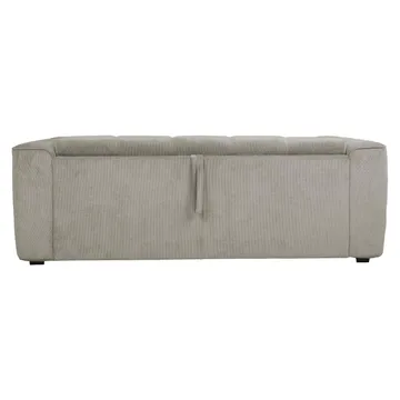 Sovesofa HOME4YOU Stella med fjærmadrass Grå - Grå - Møbler - Sofaer - Sovesofaer