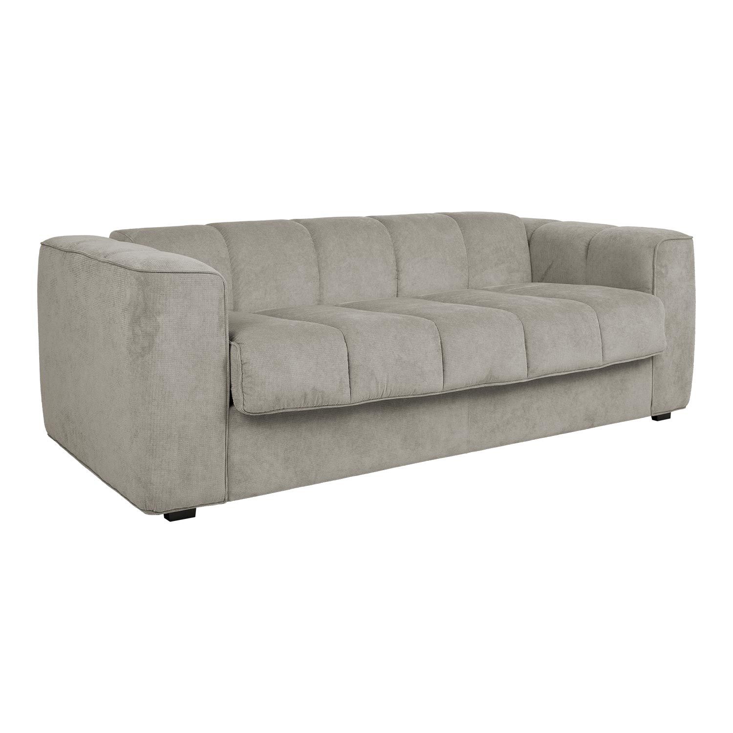 Sovesofa HOME4YOU Stella med fjærmadrass Grå - Grå