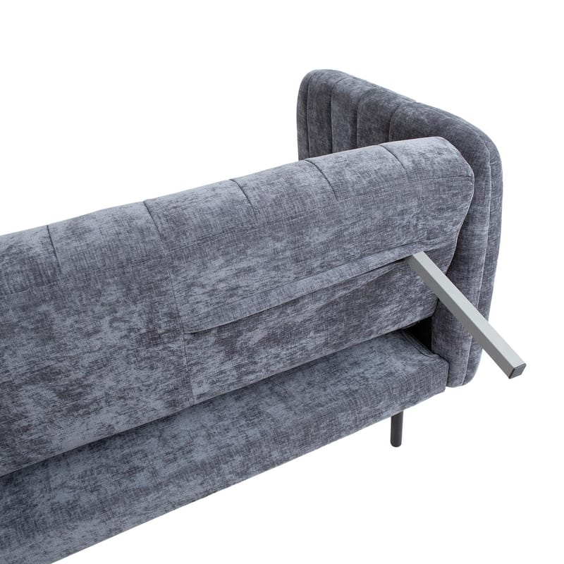Sovesofa HOME4YOU Tamika 3-seter grå - Grå - Møbler - Sofaer - Sovesofaer