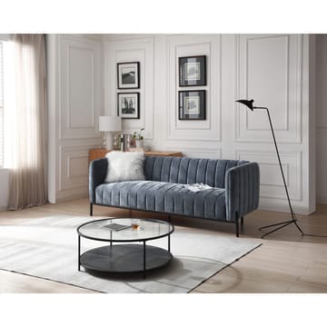 Sovesofa HOME4YOU Tamika 3-seter grå - Grå - Møbler - Sofaer - Sovesofaer