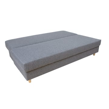 Sovesofa HOME4YOU Vella med oppbevaringsboks Grå - Grå - Møbler - Sofaer - Sovesofaer