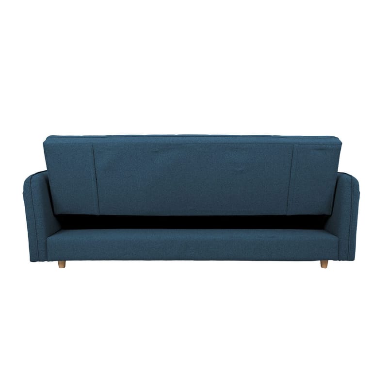 Sovesofa HOME4YOU Visby 200x88x93 cm Blå - blå - Møbler - Sofaer - Sovesofaer