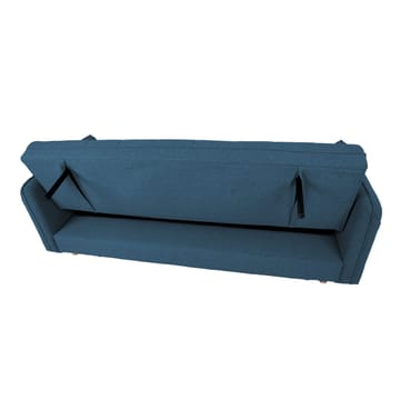 Sovesofa HOME4YOU Visby 200x88x93 cm Blå - blå - Møbler - Sofaer - Sovesofaer
