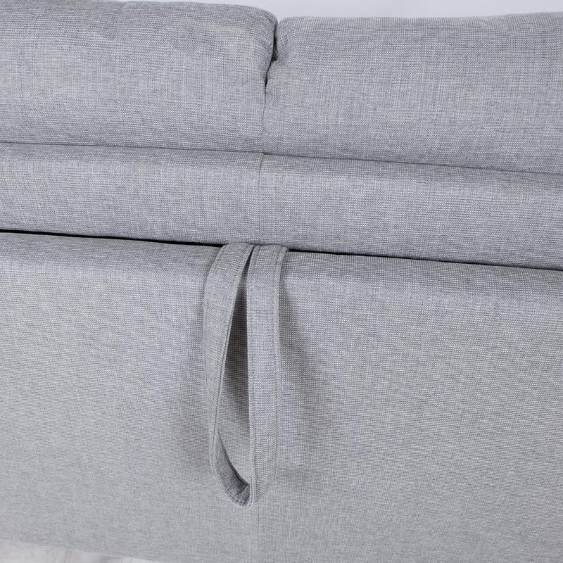 Sovesofa HOME4YOU Provo 2-seter Grå - grå - Møbler - Sofaer - Sovesofaer