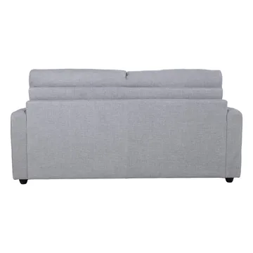 Sovesofa HOME4YOU Provo 2-seter Grå - grå - Møbler - Sofaer - Sovesofaer