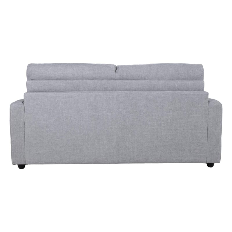 Sovesofa HOME4YOU Provo 2-seter Grå - grå - Møbler - Sofaer - Sovesofaer