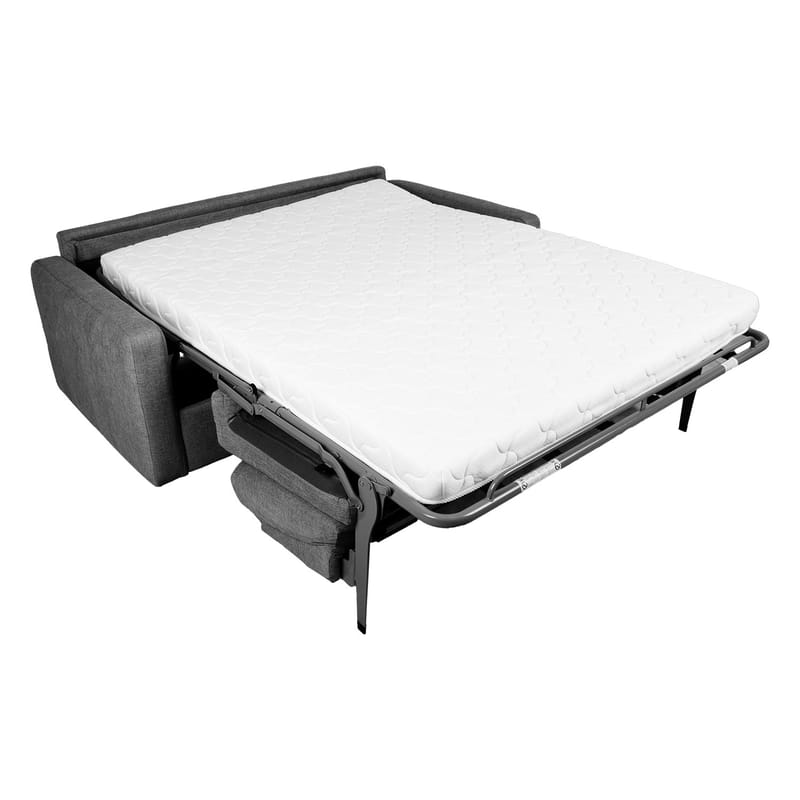 Sovesofa HOME4YOU Provo 2-seter Mørk grå - mørk grå - Møbler - Sofaer - Sovesofaer