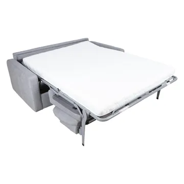 Sovesofa HOME4YOU Provo 2-seter Grå - grå - Møbler - Sofaer - Sovesofaer