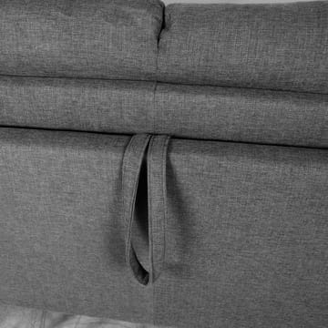 Sovesofa HOME4YOU Provo 2-seter Mørk grå - mørk grå - Møbler - Sofaer - Sovesofaer