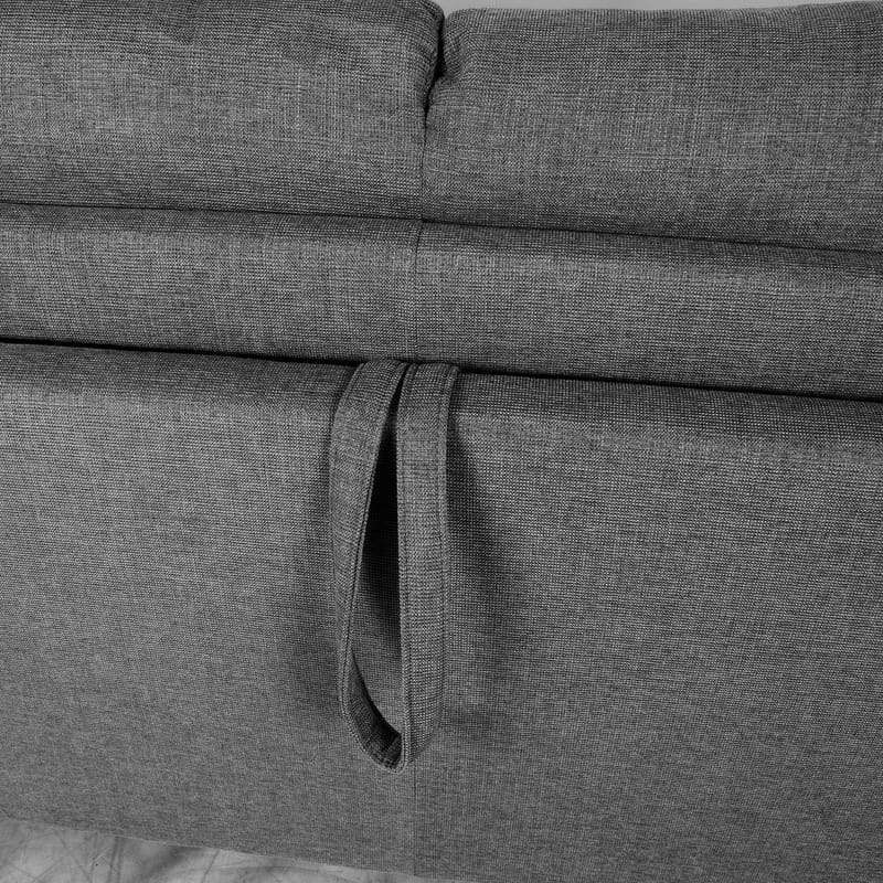 Sovesofa HOME4YOU Provo 2-seter Mørk grå - mørk grå - Møbler - Sofaer - Sovesofaer