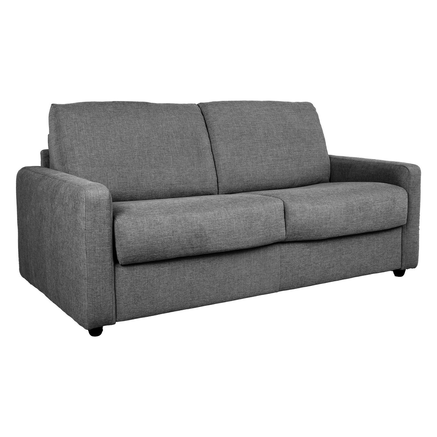 Sovesofa HOME4YOU Provo 2-seter Mørk grå - mørk grå