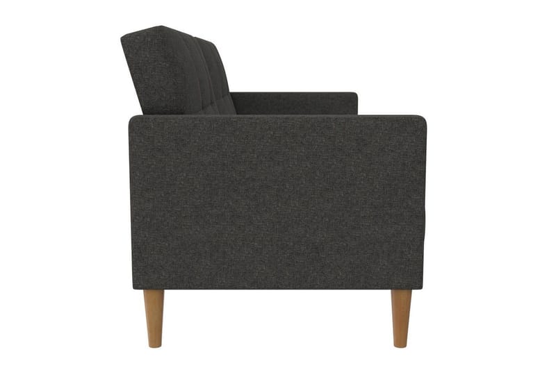 Sovesofa Lilly Antrasitt, Lin - Antrasitt, Lin - Møbler - Sofaer - Sovesofaer