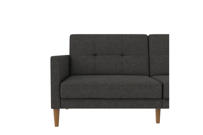Sovesofa Lilly Antrasitt, Lin - Antrasitt, Lin - Møbler - Sofaer - Sovesofaer