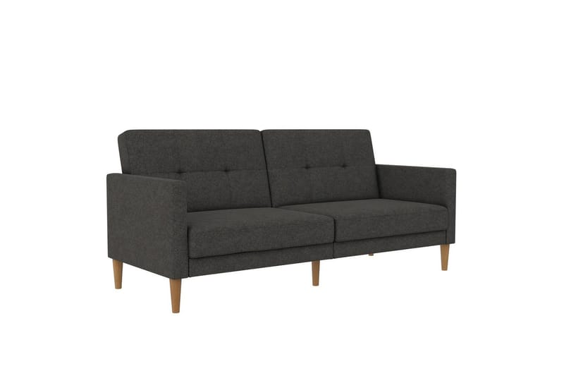 Sovesofa Lilly Antrasitt, Lin - Antrasitt, Lin - Møbler - Sofaer - Sovesofaer