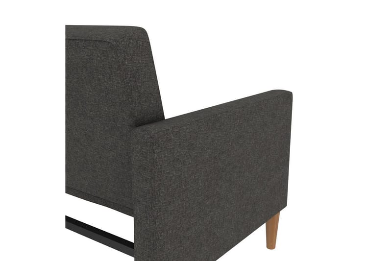 Sovesofa Lilly Antrasitt, Lin - Antrasitt, Lin - Møbler - Sofaer - Sovesofaer