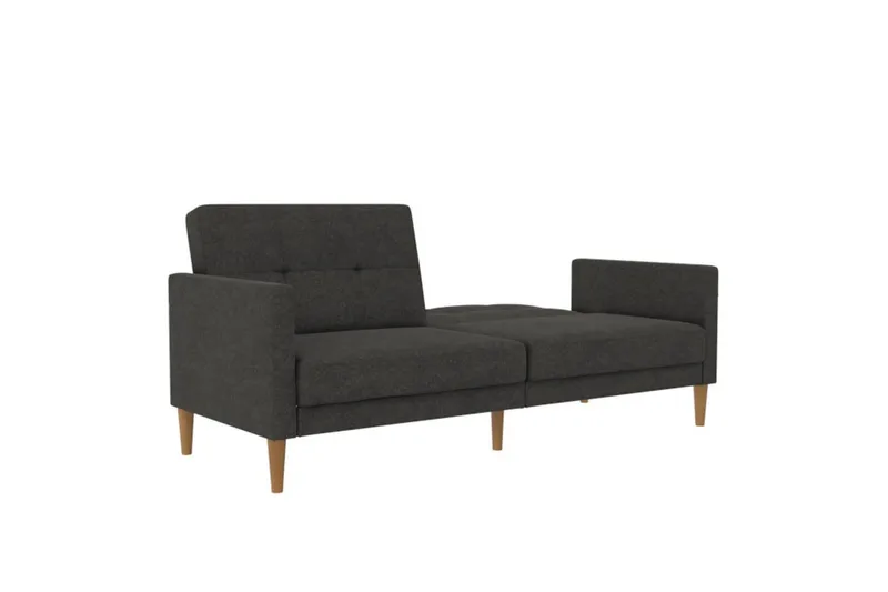 Sovesofa Lilly Antrasitt, Lin - Antrasitt, Lin - Møbler - Sofaer - Sovesofaer