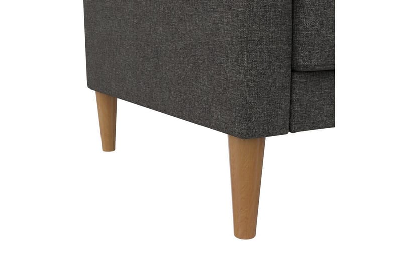 Sovesofa Lilly Antrasitt, Lin - Antrasitt, Lin - Møbler - Sofaer - Sovesofaer