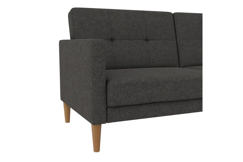 Sovesofa Lilly Antrasitt, Lin - Antrasitt, Lin - Møbler - Sofaer - Sovesofaer
