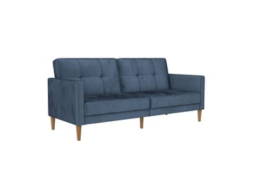 Sovesofa Lilly Blå, Fløyel