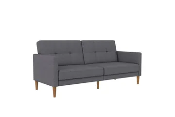 Sovesofa Lilly Lys grå, Lin