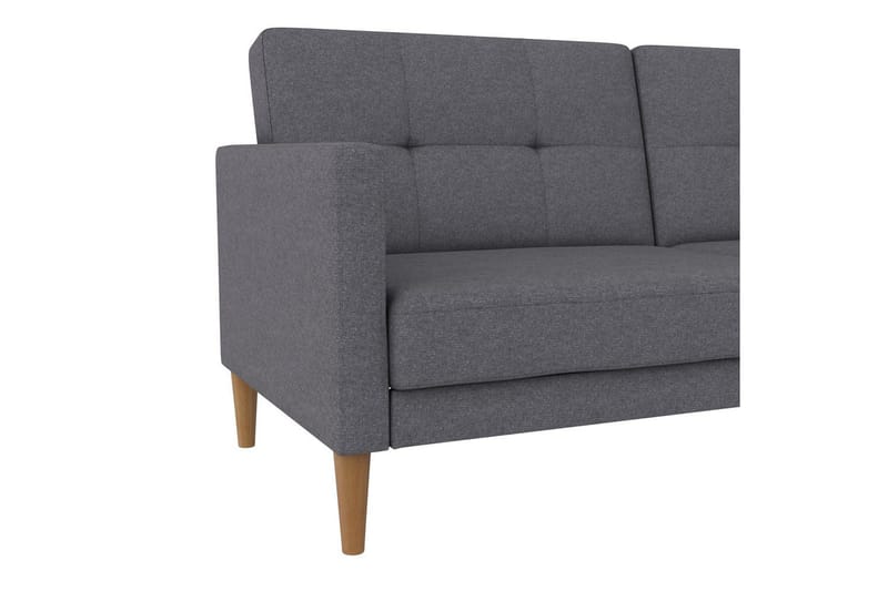 Sovesofa Lilly Lys grå, Lin - Lys grå, Lin - Møbler - Sofaer - Sovesofaer