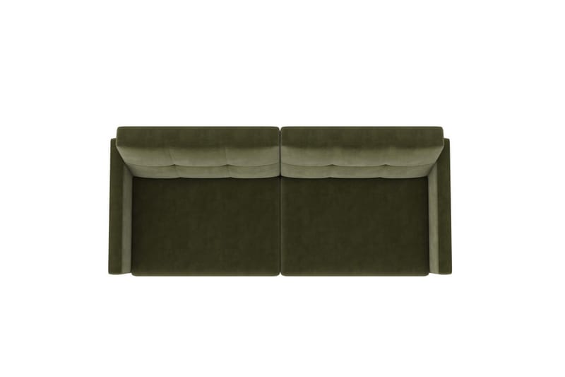 Sovesofa Lilly Olivengrønn, Fløyel - Olivengrønn, Fløyel - Møbler - Sofaer - Sovesofaer