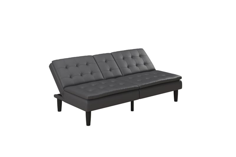 Sovesofa Maine Grå PU - Grå PU - Møbler - Sofaer - Sovesofaer