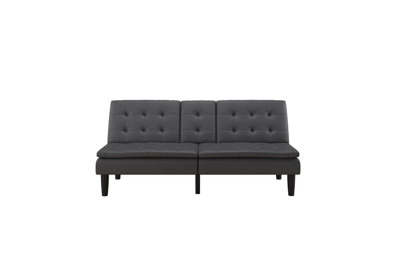 Sovesofa Maine Grå PU - Grå PU - Møbler - Sofaer - Sovesofaer