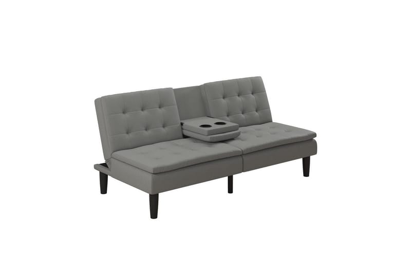 Sovesofa Maine Grått Tøy - Grått Tøy - Møbler - Sofaer - Sovesofaer