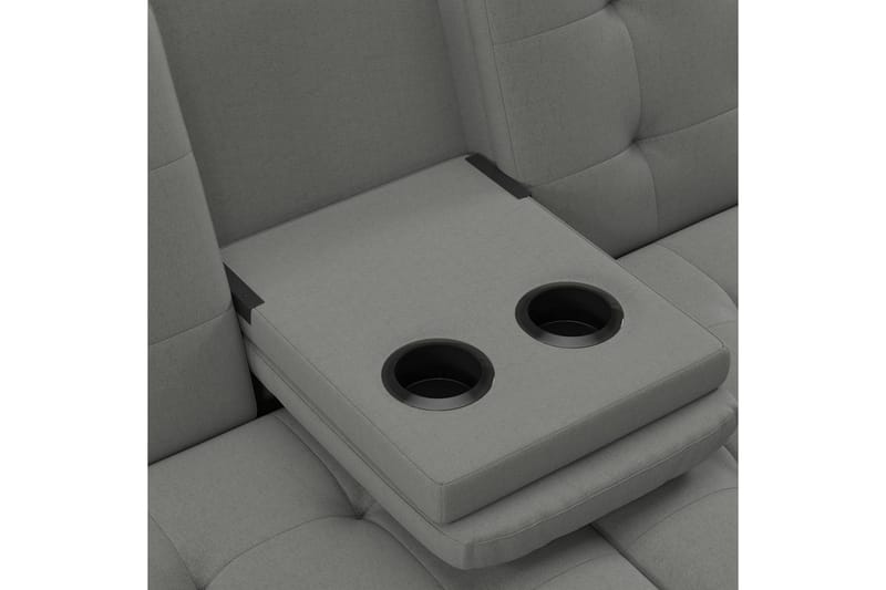 Sovesofa Maine Grått Tøy - Grått Tøy - Møbler - Sofaer - Sovesofaer