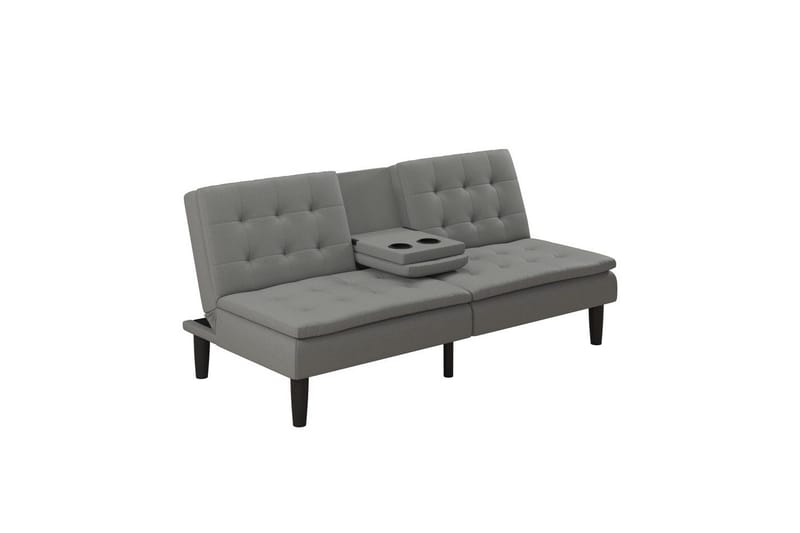 Sovesofa Maine Grått Tøy - Grått Tøy - Møbler - Sofaer - Sovesofaer