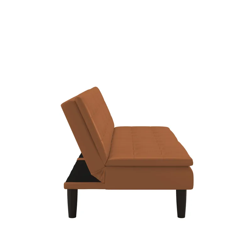 Sovesofa Maine Kognac - Kognac - Møbler - Sofaer - Sovesofaer