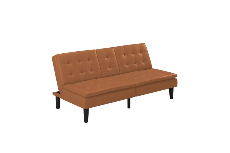 Sovesofa Maine Kognac - Kognac - Møbler - Sofaer - Sovesofaer