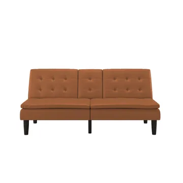 Sovesofa Maine Kognac - Kognac - Møbler - Sofaer - Sovesofaer