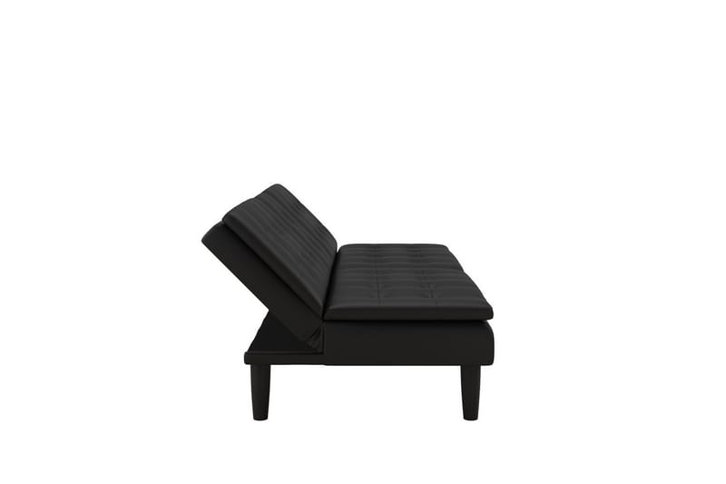 Sovesofa Maine Svart - Svart - Møbler - Sofaer - Sovesofaer