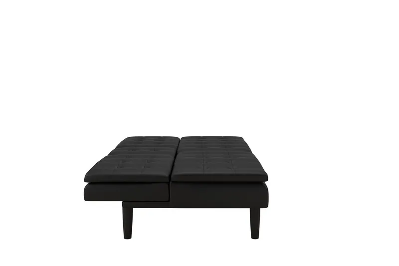 Sovesofa Maine Svart - Svart - Møbler - Sofaer - Sovesofaer