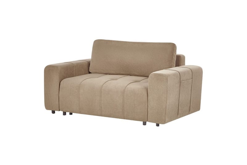 2-seters sofa Innvik - Brun, 121x156 cm - Møbler - Sofaer - Sovesofaer