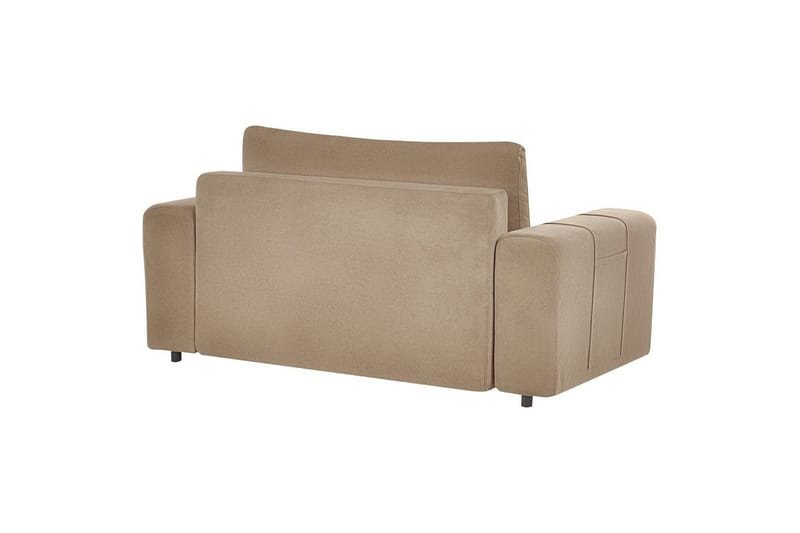 2-seters sofa Innvik - Brun, 121x156 cm - Møbler - Sofaer - Sovesofaer
