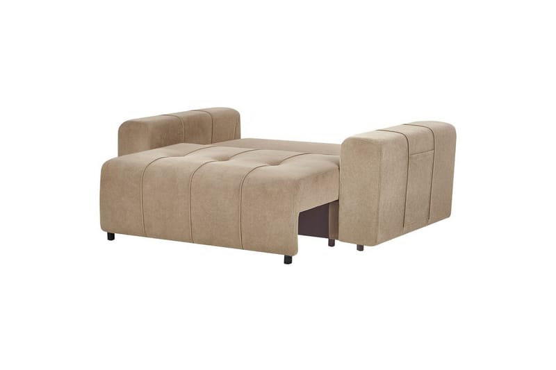 2-seters sofa Innvik - Brun, 121x156 cm - Møbler - Sofaer - Sovesofaer