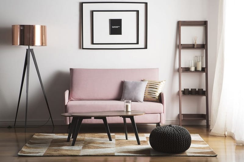Belfast Sovesofa 148 cm - Rosa - Møbler - Sofaer - Sovesofaer - 2 seters sovesofa