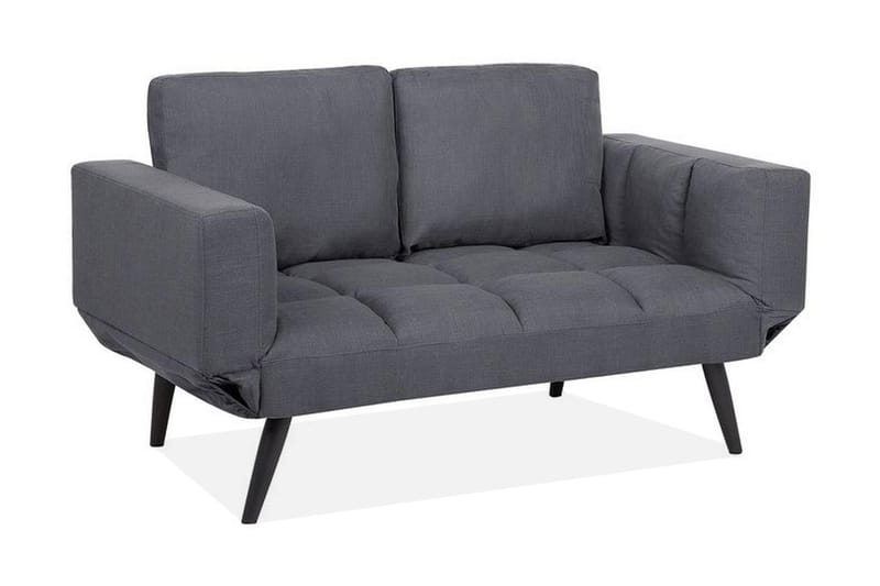 Brekke Sovesofa 150 cm - Grå - Sovesofaer - Skinnsofaer - 4 seters sovesofa - 3 seters sovesofa - 2 seters sovesofa - Fløyel sofaer