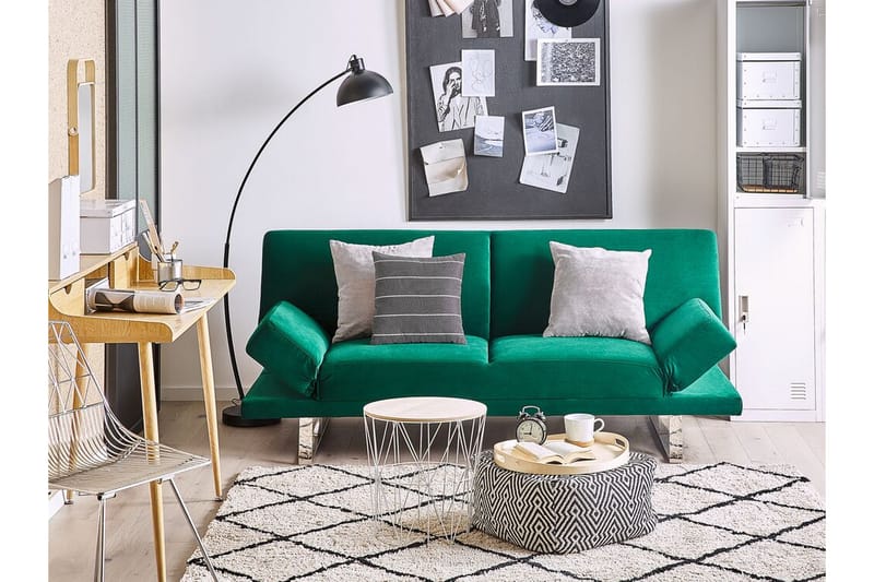 Selekk Sovesofa - Grønn - Møbler - Sofaer - Sovesofaer - 2 seters sovesofa