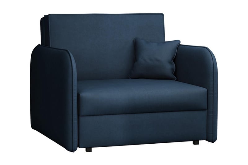 Viva Sovelenestol - Svart - Møbler - Sofaer - Sovesofaer - 2 seters sovesofa