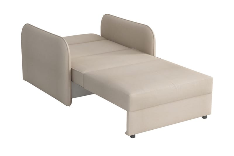 Viva Sovelenestol - Svart - Møbler - Sofaer - Sovesofaer - 2 seters sovesofa