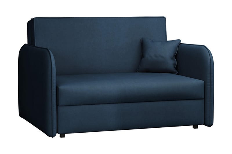 Viva Sovesofa - Svart - Sovesofaer - 2 seters sovesofa - Fløyel sofaer