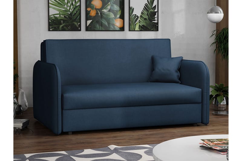 Viva Sovesofa - Svart/Blå - Møbler - Stoler & lenestoler - Lenestoler - Sovestol