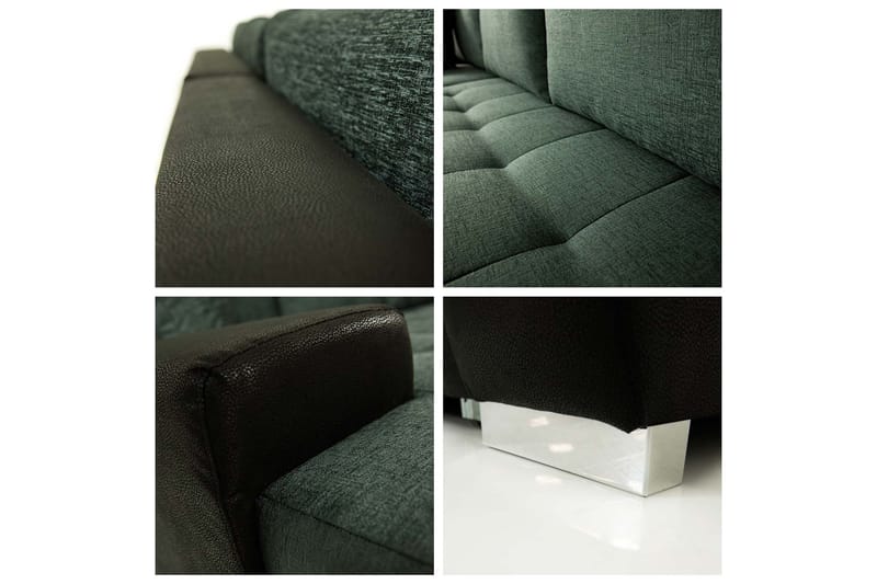 3-seters Hjørnesovesofa - Beige - Møbler - Sofaer - Sovesofaer